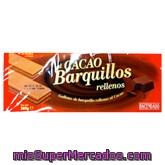Barquillo Cuadrado Relleno Cacao, Hacendado, Paquete 260 G