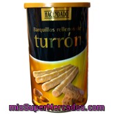 Barquillo Turron Tubo, Hacendado, Bote 200 G