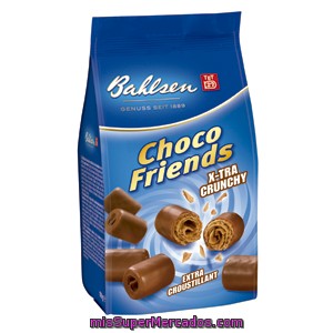 Barquillos Recubiertos De Chocolate Con Leche 'choco Friends' Bahlsen 100 G.