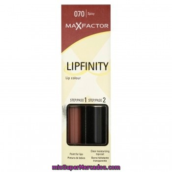 Barra Labios Lipfinity Nº 70 Marron (color + Balsamo), Max Factor, U