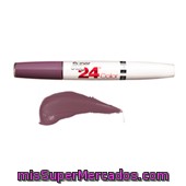 Barra Labios Super Stay Larga Duracion Nº 260 Frambuesa Wildberry (color Intenso + Balsamo), Maybelline, U