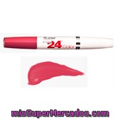 Barra Labios Super Stay Larga Duracion Nº 760 Pink Spice (color Intenso + Balsamo), Maybelline, U