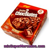 Barrita Cereales 2 Chocolates *vuelta Al Cole*, Hacendado, Caja 6 U -120 G
