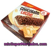 Barrita Cereales Chocolate  Leche (base Blanca) *vuelta Al Cole*, Hacendado, Caja 6 U- 120 G