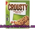 Barrita De Cereales Con Chocolate Y Avellanas Crousty Auchan 126 Gramos