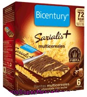 Barrita Multicereales Con Chocolate Con Leche Sarialís - Bicentury 78 G.