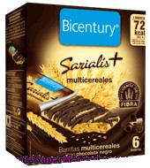 Barrita Multicereales Con Chocolate Negro Sarialís - Bicentury 78 G.