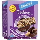 Barritas Bicentury Prot/cacahuete 80 Grs