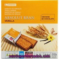 Barritas Bran Natural Eroski, 6 Unid., Caja 240 G