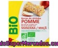 Barritas Cereales Manzana Biológicas Auchan 125 Gramos