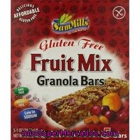 Barritas Con Cereal-frutas Sin Gluten Sam Mills, Paquete 141 G