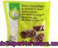 Barritas Crujientes Con Chocolate Y Caramelo Producto Económico Alcampo 300 Gramos