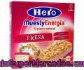 Barritas De 7 Cereales Sabor Fresa Y Yogurt Hero Muesly 6 Unidades De 25 Gramos