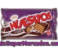 Barritas De Barquillo Cubierto De Chocolate Huesitos De Milka 6 Unidades 120 Gramos