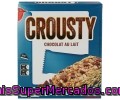 Barritas De Cereales Con Chocolate Crousty Auchan 126 Gramos
