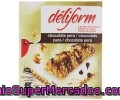 Barritas De Cereales Con Chocolate Y Pera Auchan 6 Unidades 138 Gramos
