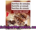 Barritas De Cereales Con Trozos De Chocolate Negro Auchan 6 Unidades De 125 Gramos