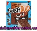 Barritas De Cereales De Chocolate Con Leche Crousty Duo Auchan 126 Gramos