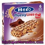 Barritas De Cereales De Chocolate Con Leche Muesli Línea De Hero 6 Unidades De 20 Gramos