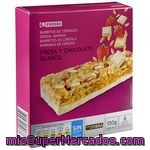 Barritas De Cereales-fresa-choco Eroski, 6 Unid., Caja 150 G