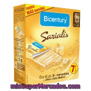 Barritas De Cereales Y Chocolate Blanco Bicentury 7 Ud.