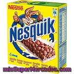 Barritas De Cereales Y Leche Nesquik 150 G.