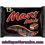 Barritas De Chocolate (chocolate Con Leche Relleno De Caramelo Y Leche Malteada) Mars Minis 170 Gramos