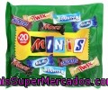 Barritas De Chocolate Surtidas (snickers+twix+bounty+mars+milkyway) Boom Minis 400 Gramos