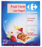 Barritas De Frutas Rojas Carrefour 125 G.