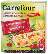 Barritas De Muesli Con Arándanos Carrefour 150 G.