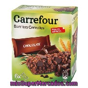 Barritas De Muesli Con Chocolate Carrefour 6x21 G.