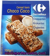 Barritas De Muesli Con Chocolate Y Coco Carrefour 150 G.