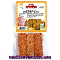 Barritas De Tofu-espinacas-queso Natursoy, Paquete 180 G