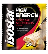 Barritas Energéticas Con Sabor A Frutas Isostar Pack De 3x40 G.