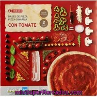 Base De Pizza Con Tomate Eroski, Caja 330 G