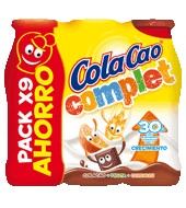 Batido Cacao Complet Cola Cao Pack De 9x200 Ml.