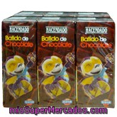 Batido Chocolate *vuelta Al Cole*, Hacendado, Minibrick  6 X 200 Cc - 1200 Cc