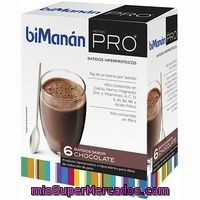 Batido De Chocolate Bimanan Pro, Caja 6 Unid.