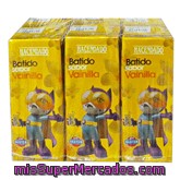 Batido Vainilla *vuelta Al Cole*, Hacendado, Minibrick  6 X 200 Cc - 1200 Cc