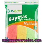 Bayeco Bayeta Multiusos Microfibra Paquete 3 Unidades