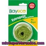 Bayeco Estropajo 100% Poliéster Especial Vitro Verde No Raya Sustituye Al De Acero Envase 1 Unidad