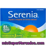 Bayer Serenia Solución Natural Para Tratar El Insomnio Con Extracto De 3 Plantas Caja 30 Cápsulas Que Ayudan A Relajarte De Forma Natural