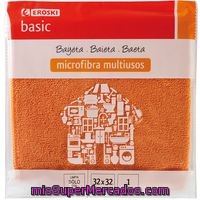 Bayeta De Microfibra Básica Eroski Basic, Pack 1 Unid.
