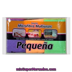 Bayeta Microfibra Multiusos Pequeña (especial Cocina, Baño Y Salón), Bosque Verde, Paquete 3 U