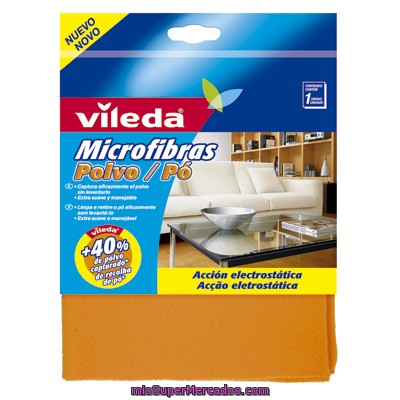 Bayeta Microfibras Polvo Vileda 1 Ud.