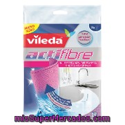 Bayeta Microfibras Tratada Actifibre Vileda 2 Ud