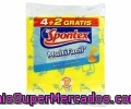 Bayeta Multifácil Spontex 4+2 Unidades