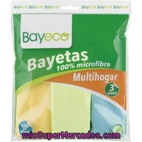 Bayetas Multihogar Bayeco, Pack 3 Unid.