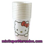 Bbs Vasos Cartón 20cl Hello Kitty 10u