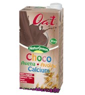 Bebida De Avena, Chocolate Y Calcio Naturgreen 1 L.